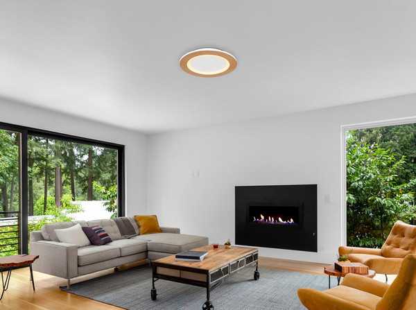 Globo Clay LED Deckenleuchte 30W CCT Weiß, Metall 5cm 41767-30R