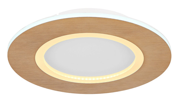 Globo Clay LED Deckenleuchte 23,40W CCT Weiß, Metall Ø30cm 41767R