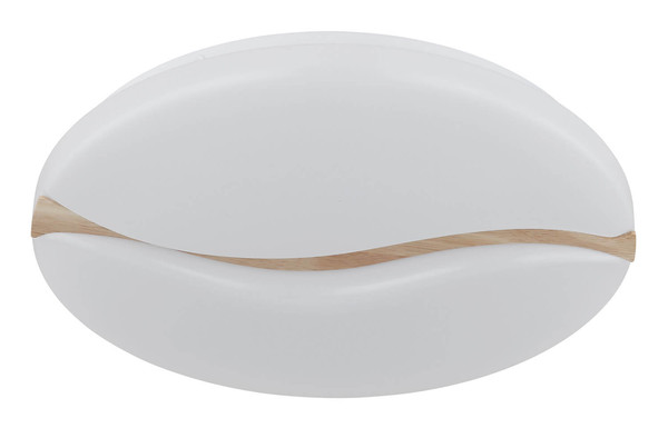 Globo Leticia LED Deckenleuchte 24W CCT Weiß, Metall Memoryfunktion Ø33cm 41790-18