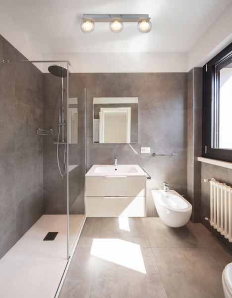 Globo Ander G9 Deckenleuchte 3-fach 10W IP44 Nickel Matt, Metall Ø10cm 41928-3N