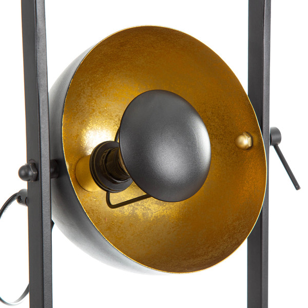 Globo Ole E14 Stehleuchte 3-fach 40W Schwarz, Metall Ø20cm 46150345