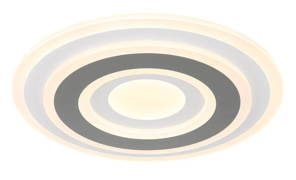 Globo Sabatino LED Deckenleuchte 36W CCT Weiß, Metall Fernbedienung Nachtlicht Memoryfunktion Ø38cm 48011-36