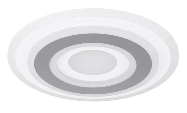 Globo Sabatino LED Deckenleuchte 36W CCT Weiß, Metall Fernbedienung Nachtlicht Memoryfunktion Ø38cm 48011-36