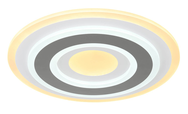 Globo Sabatino LED Deckenleuchte 36W CCT Weiß, Metall Fernbedienung Nachtlicht Memoryfunktion Ø38cm 48011-36