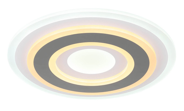 Globo Sabatino LED Deckenleuchte 36W CCT Weiß, Metall Fernbedienung Nachtlicht Memoryfunktion Ø38cm 48011-36