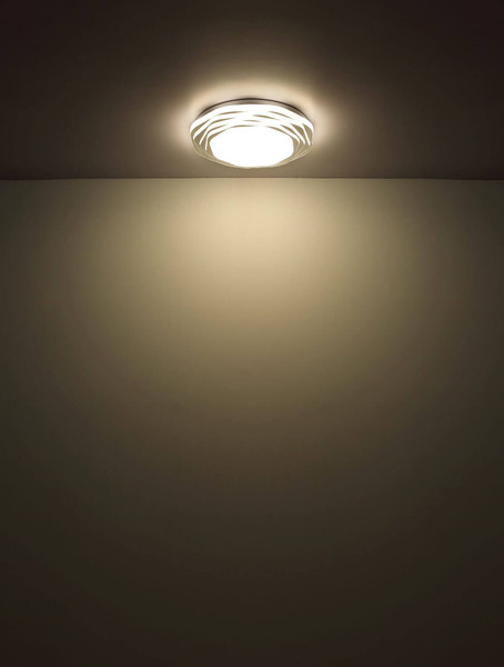 Globo LED Deckenleuchte Flordelis 24W CCT warm-/neutral-/tageslichtweiss Weiß matt Metall Ø38cm