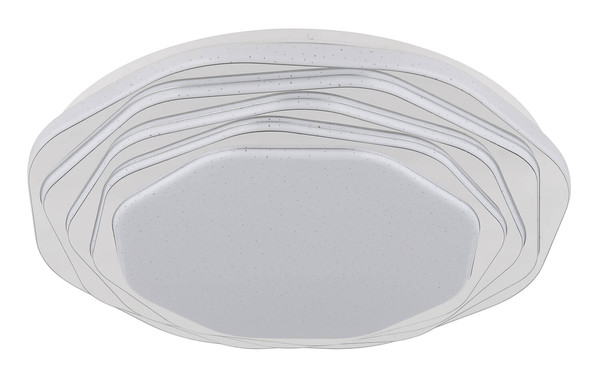 Globo Flordelis LED Deckenleuchte 36W CCT Weiß Matt, Metall Memoryfunktion Ø48cm 48036-36