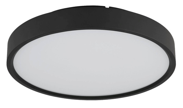 Globo LED Deckenleuchte Jess 57W dimmbar Fernbedienung CCT extra-warm-/tageslichtweiss Schwarz matt Metall Ø39cm
