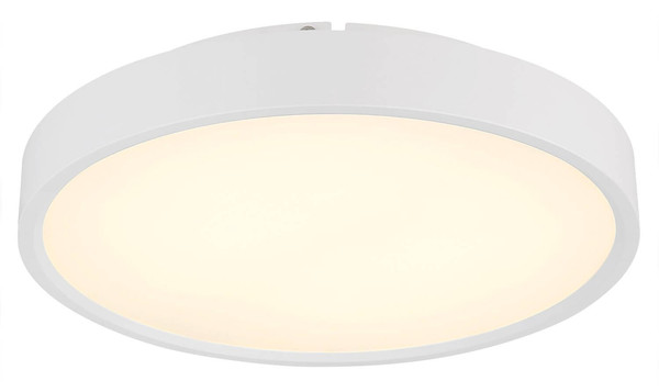 Globo LED Deckenleuchte Jess 57W dimmbar Fernbedienung CCT extra-warm-/tageslichtweiss Weiß matt Metall Ø39cm