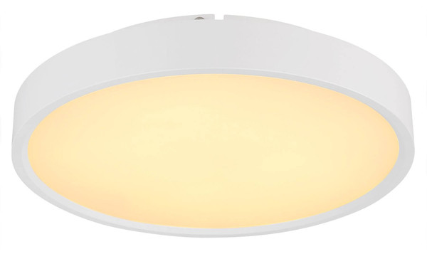 Globo LED Deckenleuchte Jess 57W dimmbar Fernbedienung CCT extra-warm-/tageslichtweiss Weiß matt Metall Ø39cm