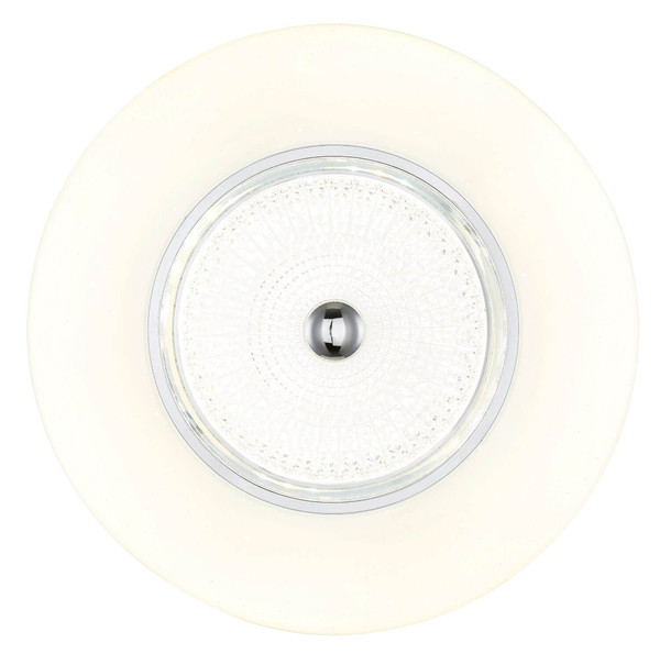 Globo LED Deckenleuchte Graham 48W CCT warm-/neutral-/tageslichtweiss Weiß matt Metall Ø59cm