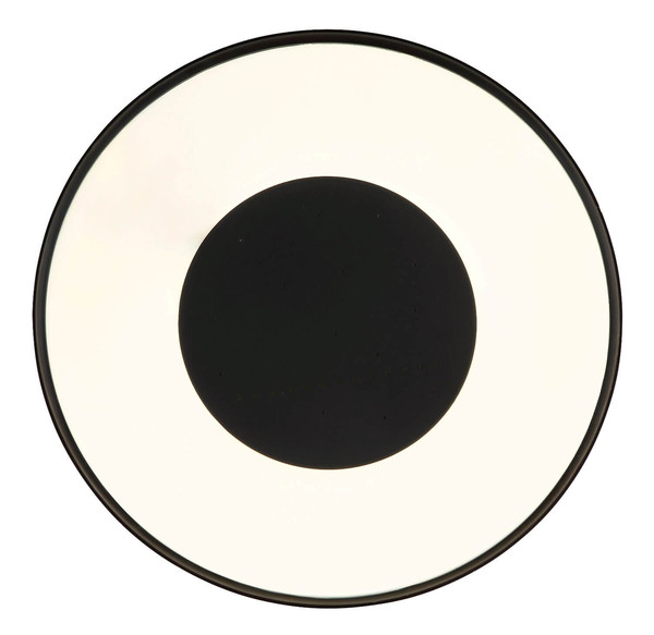 Globo LED Deckenleuchte Jolliana 30W dimmbar Fernbedienung CCT warm-/tageslichtweiss Weiß matt schwarz matt Metall Ø39cm
