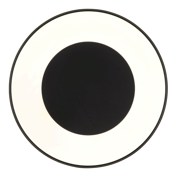 Globo LED Deckenleuchte Jolliana 40W dimmbar Fernbedienung CCT warm-/tageslichtweiss Weiß matt schwarz matt Metall Ø49cm