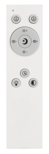 Globo Villsi LED Deckenleuchte 30W CCT Weiß Matt, Metall Fernbedienung Nachtlicht Memoryfunktion 16,1cm 48118-30