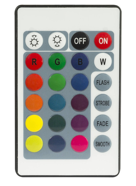 Globo Candida LED Deckenleuchte 18W Warmweiß Weiß, Metall Fernbedienung Nachtlicht Sparkle-Dekor Memoryfunktion Ø34cm 48311-18RGB