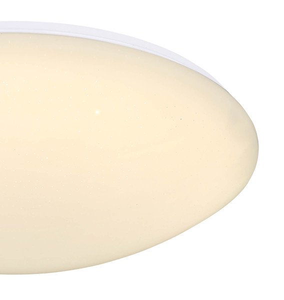 Globo Atreju I LED Deckenleuchte 24W Neutralweiß Weiß, Metall Ø41cm 48363-24C