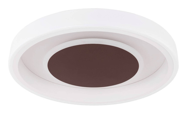 Globo LED Deckenleuchte Goffi 40W dimmbar Fernbedienung CCT warm-/tageslichtweiss Weiß Metall Ø50cm