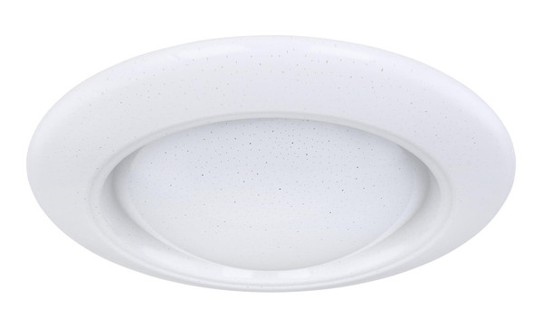 Globo Rava LED Deckenleuchte 36W CCT Weiß, Metall Fernbedienung Memoryfunktion Ø51cm 48417-36