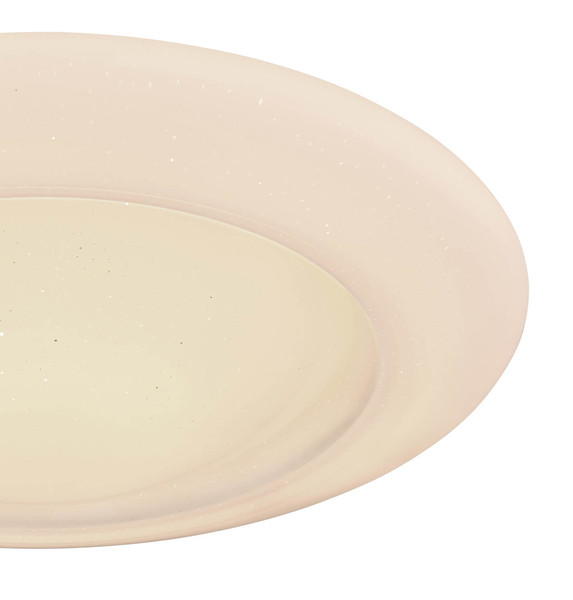 Globo Rava LED Deckenleuchte 36W CCT Weiß, Metall Fernbedienung Memoryfunktion Ø51cm 48417-36