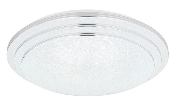 Globo LED Deckenleuchte Aley 18W dimmbar Fernbedienung CCT warm-/tageslichtweiss Weiß Metall Ø40cm