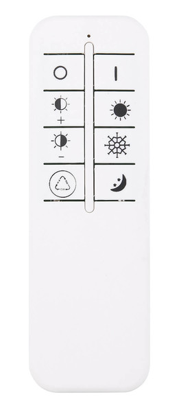 Globo Jocelyn LED Deckenleuchte 60W CCT Weiß Matt, Metall Fernbedienung Nachtlicht Memoryfunktion Ø70cm 48544-60SH