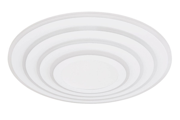 Globo LED Deckenleuchte Jocelyn 50W dimmbar Fernbedienung CCT warm-/tageslichtweiss Weiß Metall Ø50cm