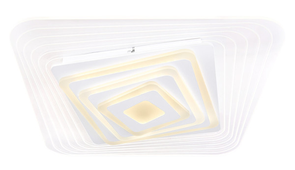 Globo Jocelyn LED Deckenleuchte 40W CCT Weiß, Metall Fernbedienung Nachtlicht Memoryfunktion 6,5cm 48545SH