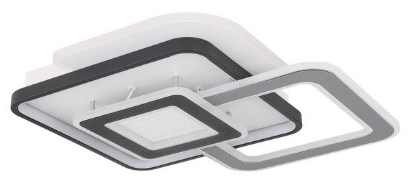 Globo Brienna LED Deckenleuchte 40W Warmweiß Weiß Matt, Metall 8cm 48552D5