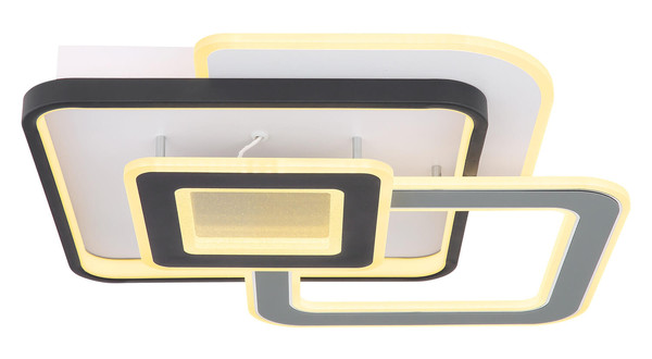 Globo Brienna LED Deckenleuchte 40W Warmweiß Weiß Matt, Metall 8cm 48552D5