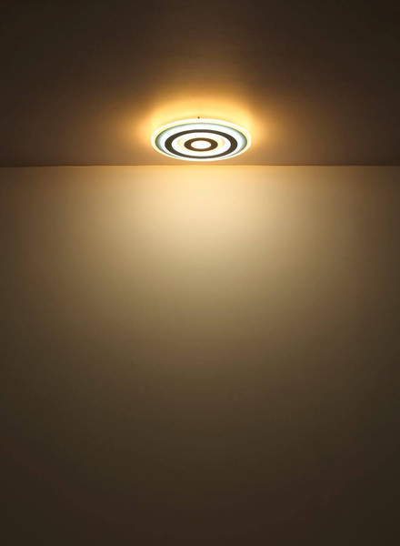 Globo LED Deckenleuchte Alois 20W CCT warm-/tageslichtweiss Weiß matt Metall Ø40cm