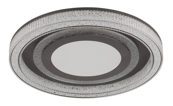 Globo Alsuna LED Deckenleuchte 48W CCT Anthrazit Matt, Metall Fernbedienung Nachtlicht Memoryfunktion Ø48cm 48557-48