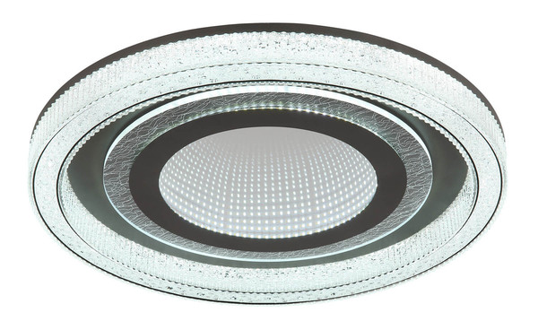 Globo Alsuna LED Deckenleuchte 48W CCT Anthrazit Matt, Metall Fernbedienung Nachtlicht Memoryfunktion Ø48cm 48557-48