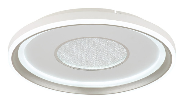 Globo Eila LED Deckenleuchte 48W CCT Weiß Matt, Metall Fernbedienung Nachtlicht Memoryfunktion Ø48cm 48558-48