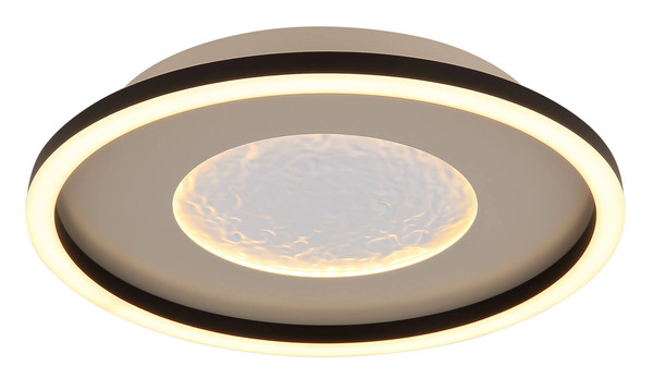 Globo Wiley LED Deckenleuchte 24W CCT Weiß Matt, Metall Memoryfunktion Ø33cm 48904-24