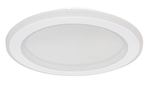 Globo Tini LED Deckenleuchte 18W Neutralweiß Weiß, Metall Ø29,7cm 48917-18