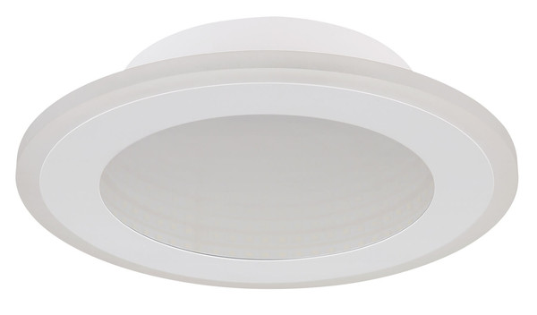 Globo Lamela LED Deckenleuchte 12W Neutralweiß Weiß Matt, Metall Ø22,5cm 48919-12R
