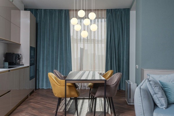 Globo Riha G9 Hängeleuchte 7-fach 3,50W Warmweiß Nickel Matt, Metall Ø12cm 56140-7H