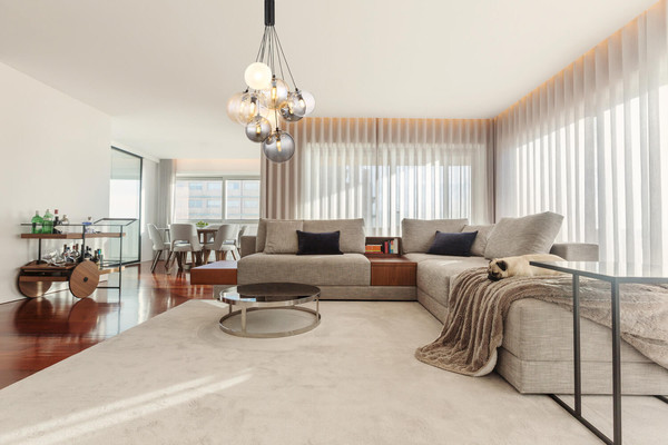 Globo Ballgi G9 Hängeleuchte 9-fach 10W Schwarz Matt, Metall 90cm 56144-9H