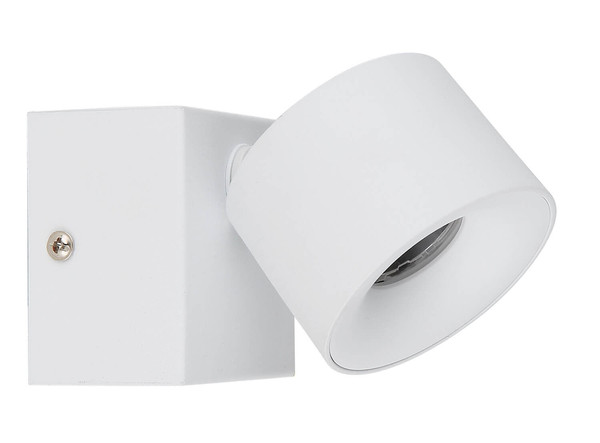 Globo Rae LED LED Strahler 6W Warmweiß Weiß Matt, Metall Ø7,2cm 56961-1W