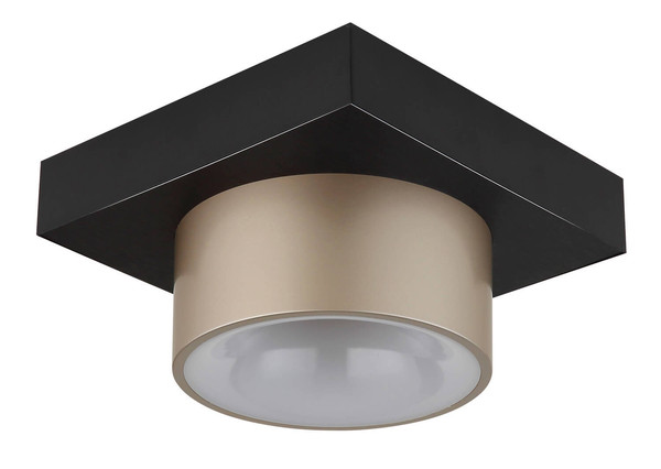 Globo Raymond LED Deckenleuchte 12W Warmweiß Schwarz Matt, Metall Ø15cm 56964-1