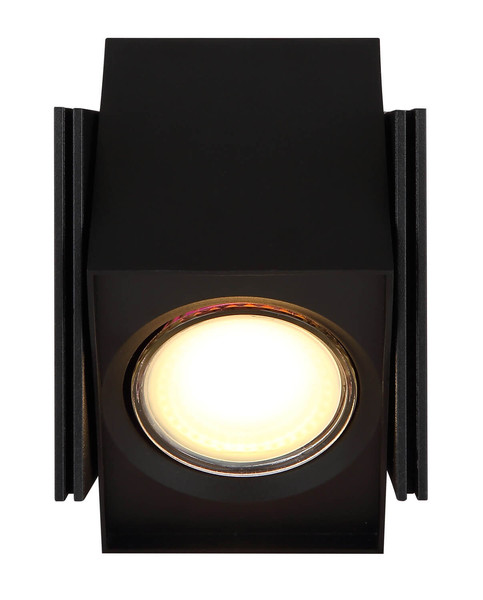 Globo Rory GU10 Strahler 5W Schwarz Matt, Metall 15,7cm 57650-1