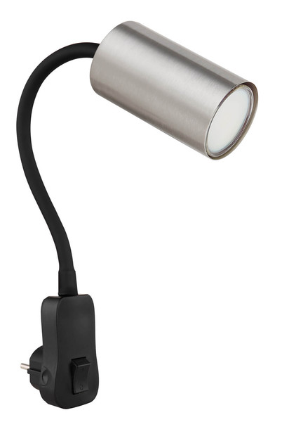 Globo Robby GU10 Wandleuchte 25W Schwarz Ø5,5cm 57911DP