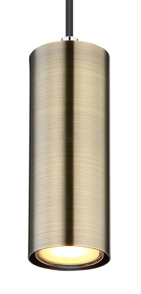 Globo Robby GU10 Hängeleuchte 35W Schwarz Matt, Metall Ø6cm 57911HM