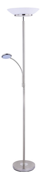 Globo Deckenfluter Nickel Matt, 1Xled LED Deckenfluter 58006