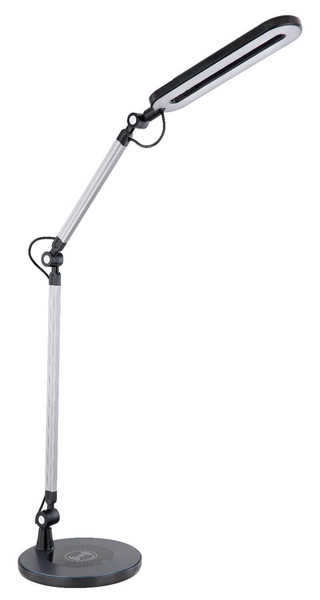 Globo LED Tischleuchte Ursino 9W dimmbar CCT warm-/neutral-/tageslichtweiss Schwarz Metall 107x59cm