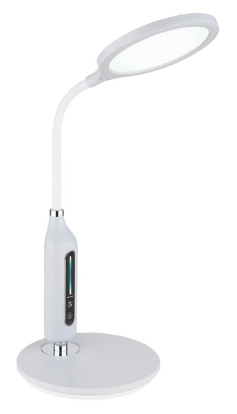 Globo Fruggy LED Tischleuchte 9W CCT Grau Matt Memoryfunktion Ø15cm 58435G