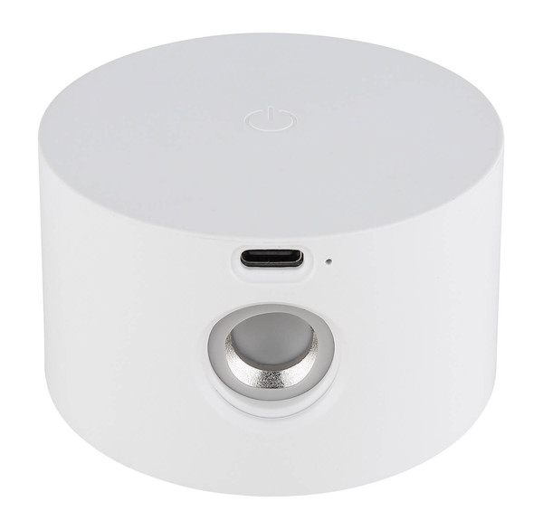 Globo Jorje LED Tischleuchte 4,50W CCT Weiß Matt, Metall Memoryfunktion Ø7,3cm 58436W