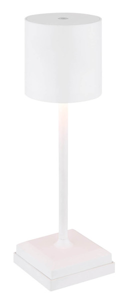 Globo Dixon LED Tischleuchte 1,50W Warmweiß Weiß Matt Ø9,3cm 58487W