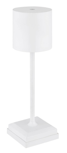 Globo Dixon LED Tischleuchte 1,50W Warmweiß Weiß Matt Ø9,3cm 58487W