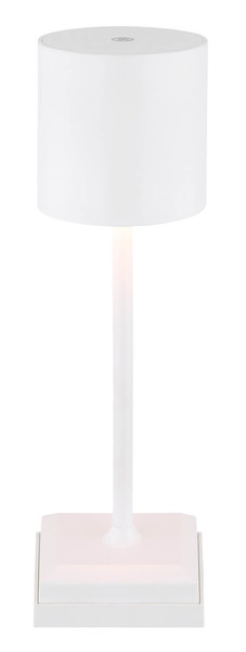 Globo Dixon LED Tischleuchte 1,50W Warmweiß Weiß Matt Ø9,3cm 58487W